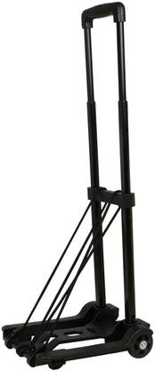 MANTAVYA Foldable Collapsible Trolley Cart Luggage Trolley