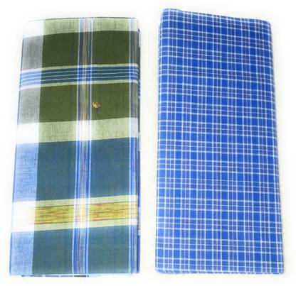 Cotton colors Self Design Multicolor Lungi