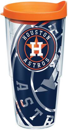 Tervis Mlb Houston Astros Genuine 24 Oz Tumbler With Lid Carbon Steel Tumbler