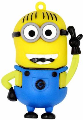 Tobo Thumb Pen Creative Cartoon Lovely Minions (8GB ) 8 GB Pen Drive Compatible with Laptop, Desktop Computer, Television USB 2.0 Rubber Case