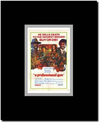 A professional Gun Paper Print