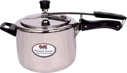 OK 5 L Inner Lid Induction Bottom Pressure Cooker