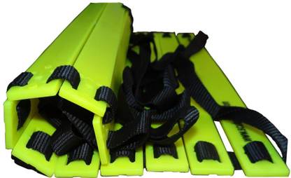 Foxsus Adjustable Speed Ladder 2 Meter with 5 rungs | Football Speed Agility Ladder Speed Ladder