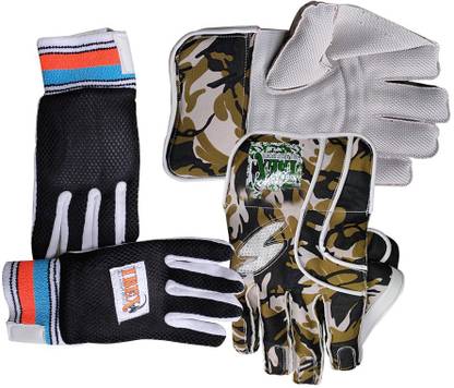 IBEX Advanced Military Wicket Keeping Gloves With Inner Gloves Wicket Keeping Gloves