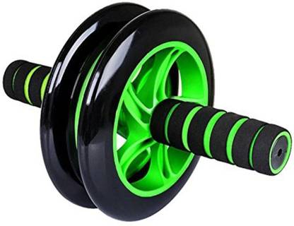 Urban Kings Double Wheel Unisex Ab Abdominal Roller with Knee Mat - for Upper Body Workout Ab Exerciser