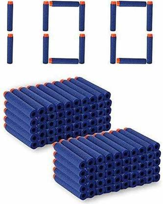 ZZ ZONEX Toy Bullet Foam Dart Bullets for Nuref N Strike Elite Guns, 100 -Piece , (Blue) Darts & Plastic Bullets