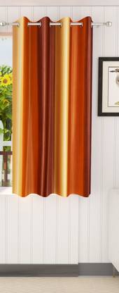 Flipkart SmartBuy 152 cm (5 ft) Polyester Room Darkening Window Curtain Single Curtain