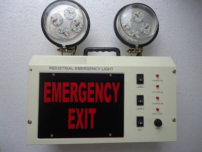 SKP AUTOMATION SYSTEMS Emergency Exit Emergency Sign