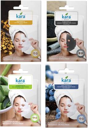 KARA Face Mask In 4 Variant (Pack Of 6)