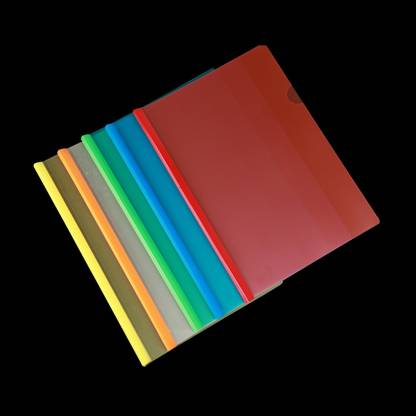 OnePlus A4 Size Stick File- Thick Sheet and Broad Stick Plastic File Folders