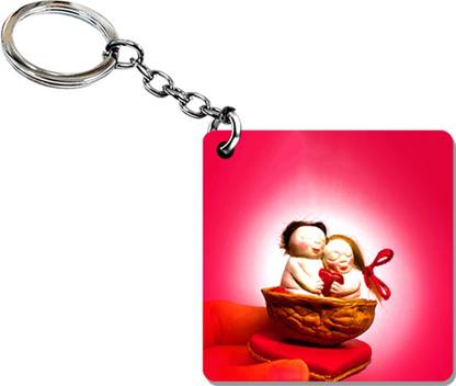 Blue Barrows Blue Barrows-Valentines day Keychain-047 Key Chain