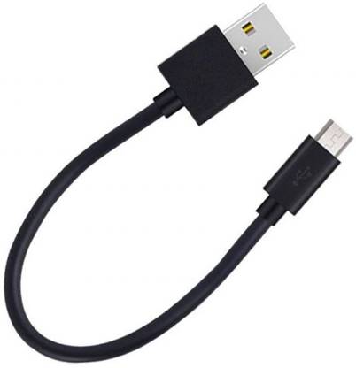Bright Industries Micro USB Cable 0.1 m Short Fast Charging Multi Purpose Micro Usb Cable For Camera, Gaming, Smart Watch, Speakers, Power Bank, Mics ,Wireless Gadgets Devices And Many More