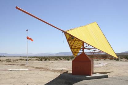 A tetrahedron wind direction indicator Canvas Art - Stocktrek Images (34 x 23) Canvas Art