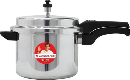 WONDERCHEF Ruby Outer Lid 5 L Outer Lid Induction Bottom Pressure Cooker