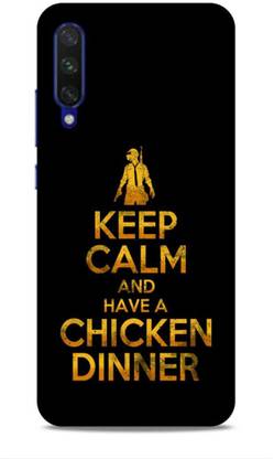 MAPPLE Back Cover for Redmi Mi A3 (PubG Chicken Dinner)