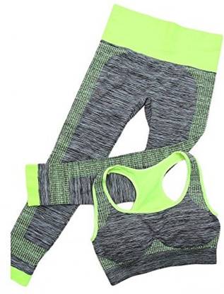 WONDERWORLD ® Yoga Sports Bra and Boxer Set Women Compression