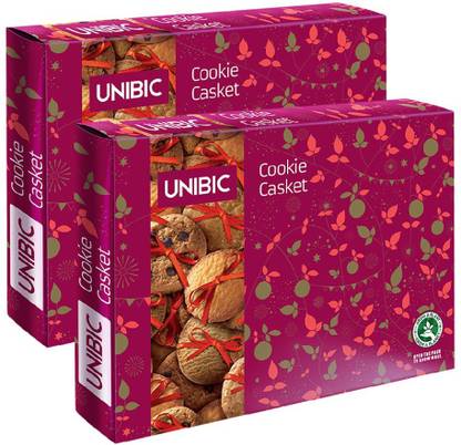 UNIBIC Casket 1kg Pack of 2 Cookies Biscuit