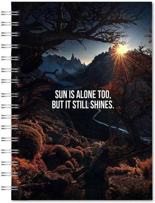 Family store spiral Pad Regular Notebook Single Rule 400 Pages