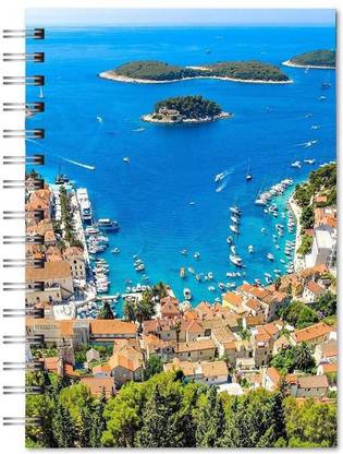 Family store spiral Pad Regular Notebook Single Rule 400 Pages