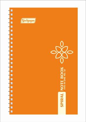 NEELGAGAN packed A5 Notebook Single Line Ruled 200 Pages