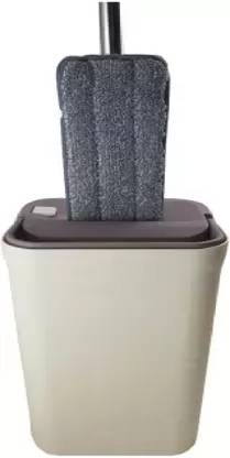 रीयल होम्स Smart Cleaning Flat Mop with 2 Refills and 1 Liquid Dispenser सफाई के लिए वाइप