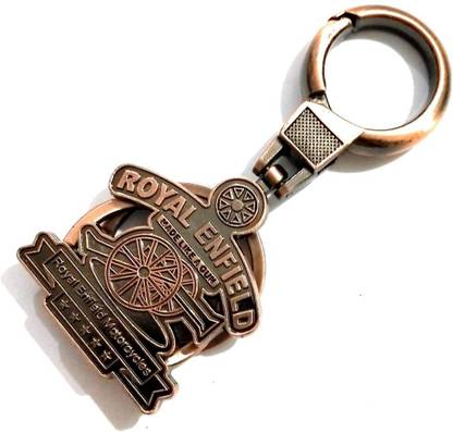 ROYAL ENFIELD Own Name Metal Keychain Key Chain