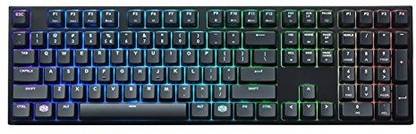 COOLER MASTER MasterKeys Pro L with Intelligent RGB and Cherry MX Red Switches Wireless Standard Gaming Keyboard Compatible with Desktop, Laptop, Mac
