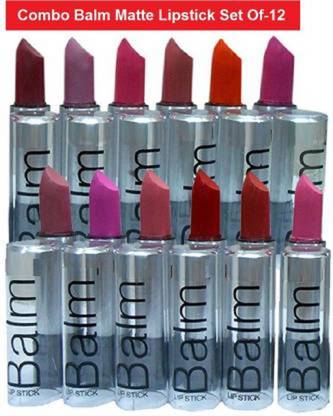 Marie Huda Combo Balm Matte Lipstick - Set Of 12
