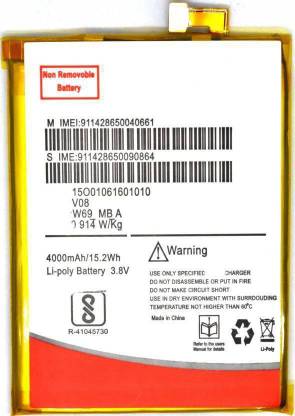 ESMYLE Mobile Battery For  INTEX AQUA S7 4000MAH