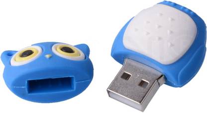 Tobo Owl Fancy Pendrive 32GB 32 Pen Drive Compatible with Laptop, Desktop Computer, Television USB 2.0 Rubber Case