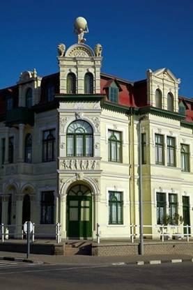 Historic Hohenzollern Building 1906 Swakopmund Namibia Africa Canvas A Canvas Art