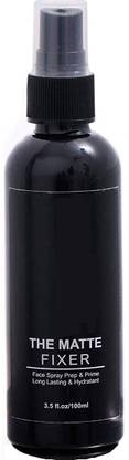 GLOWY MATTE MAKEUP FIXER FACE SPRAY FOR ALL SKIN TYPES Primer  - 100 ml