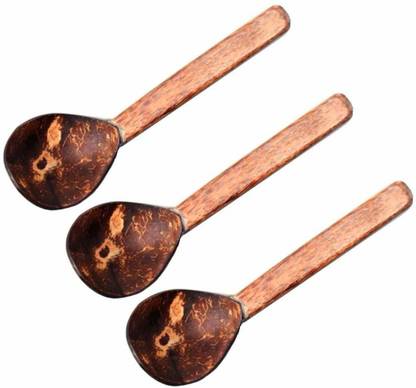 Gandhigramam Wayanad Coconut shell soup spatula Wooden Spatula