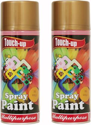 Touch-up Ready-to-Use Aerosol Spray Paint Gold Spray Paint 400 ml