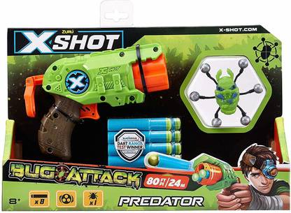 Zuru X-Shot- Bug Attack- Predator TK-3 Toy Guns & Darts