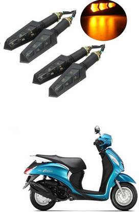 PRTEK Front, Side LED Indicator Light for Yamaha Fascino