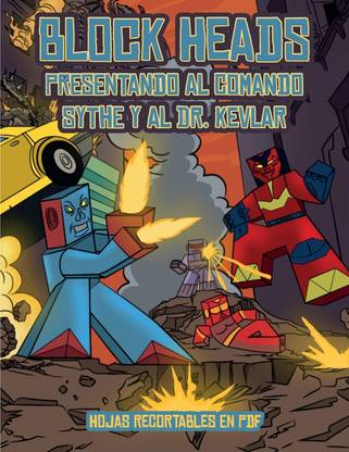 Hojas recortables en PDF (Presentando al Comando Sythe y al Dr. Kevlar)