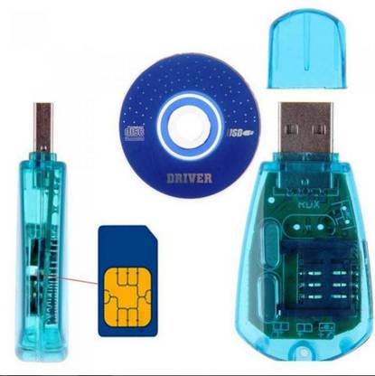 KEIR USB SIM Card Reader Simcard Writer/Copy/Cloner/Backup GSM CDMA WCDMA Cellphone Reader Card Reader