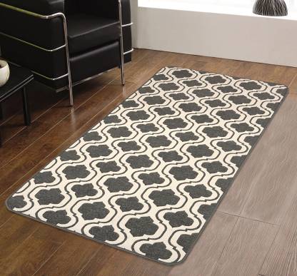 Saral Home Grey Cotton Runner