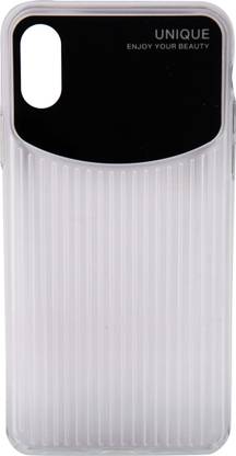 usams Back Cover for Apple iPhone XS MJ Series, with Acrylic Electroplated Frame, Non-Slip Texture, Unique Appearance
