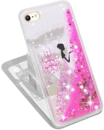 Aspir Back Cover for Apple IPhone 8 Liquid Case Water Case Glitter Case