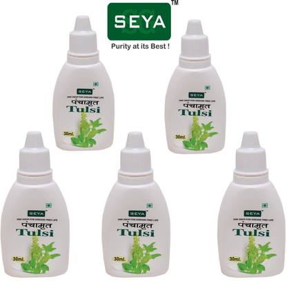 seya Panchamrit Tulsi Ark Drop Combo 5