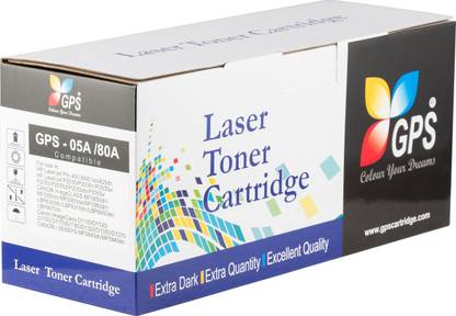 GPS Colour Your Dreams 05A / 80A ( CE505A / CE280A ) Comptible Printer Use In Hp Laserjet Pro 400 / M 401a / M 401d / M 401n / M 401dn / M 401dw / M 425dn / M 425dw / Hp P2030 / Hp P2035 / Hp P2035n / Hp P2050 / Hp P2055d / Hp P2032055n / Hp P2055x Black Ink Toner