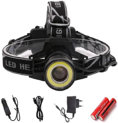 ZIGLY XM-L T6+COB LED Headlamp 4 Modes Head Torch Headlamps LED Headlamp