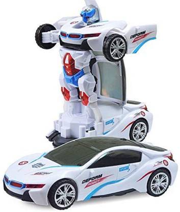 DGP Robot to Car Converting Transformer AUTO Function Speed CAR with 3D Special Light