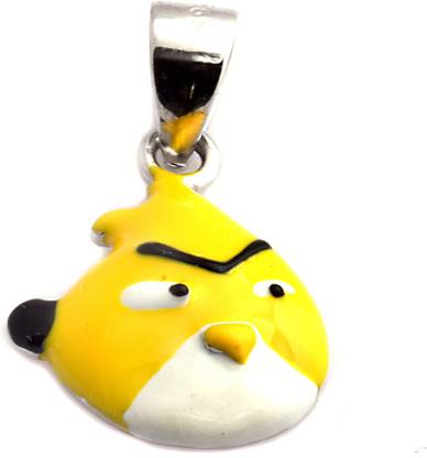 Manglam Dazzling Angry Birds Silver Sterling Silver Pendant