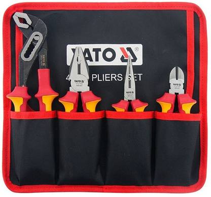 YATO YT-39621 VDE Piler Set Diagonal Plier