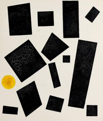 Suprematist Composition 1915 Canvas Art - Kazimir Malevich Canvas Art