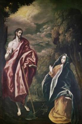 Noli Me Tangere Jorge Manuel Theotocopuli (1578-1631Spanish) Canvas Art - Jorge Canvas Art