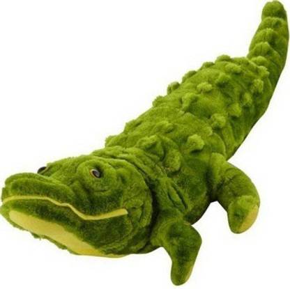 SCROSS Crocodile Magarmach Alligator in Gift Soft Toys - 52 cm (Green, Yellow)  - 12 cm